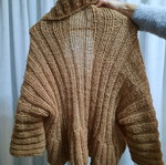 Brown jacket size M like new