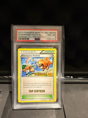 Pokémon Champions Festival 2013 BW95 PSA 8 καινούργιο