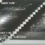  Αεροπλάνο Mirage 2000C-5F,  σε κλίμακα  1:1000