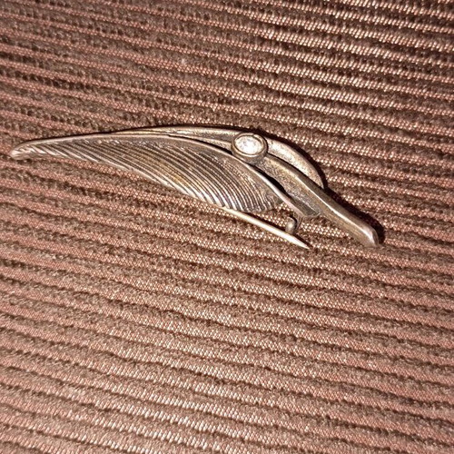 Silver pin vintage used