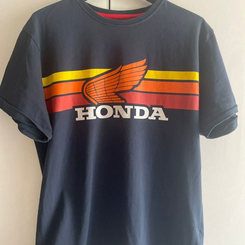 Honda Sunset T-shirt Medium new, blue