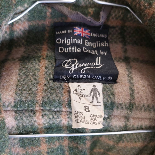 Montgomery Gloverall wool coat used for 8 years camel color