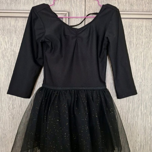 H&M ballet costume like new, black, for 7 years old 122 cm