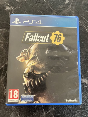 Fallout 76 PS4 game used, good condition