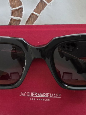 Jaques Marie Mage collectible sunglasses with red lenses