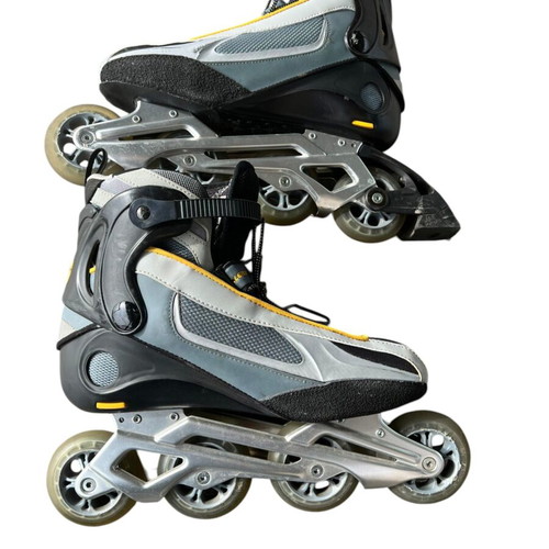 Rollerblade Lightning Advanced Fitness inline roller skates used, men's US9.5