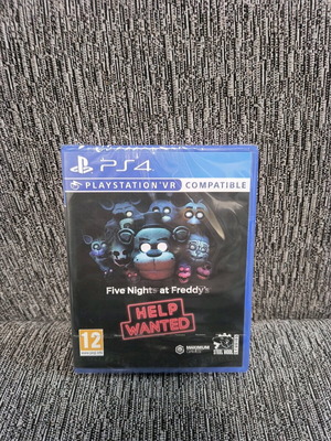 Five Nights at Freddy's Help Wanted PS4 new, factory sealed