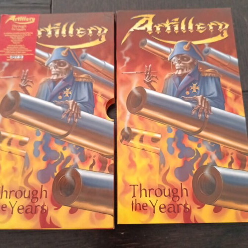 Artillery boxset Through the Years metal CDs
