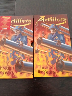 Artillery boxset Through the Years metal CDs