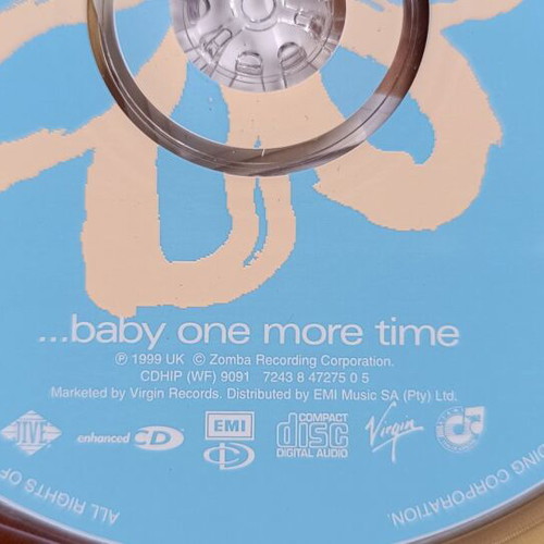 Britney Spears Baby One More Time UK Edition CD used