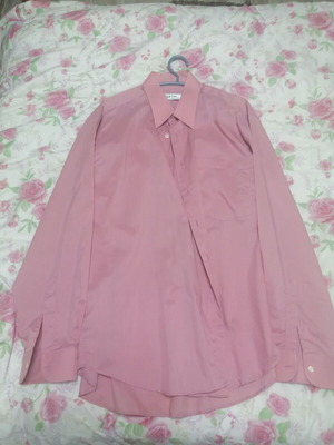 Silk shirt Spir Line size L, pink