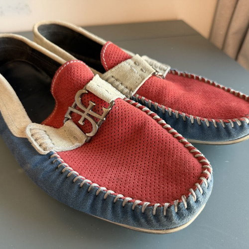 Fabi men's moccasins IT 42 EU 43 leather suede