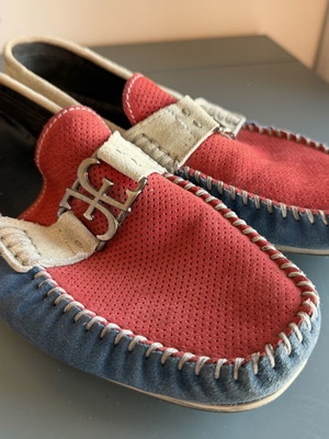 Fabi men's moccasins IT 42 EU 43 leather suede
