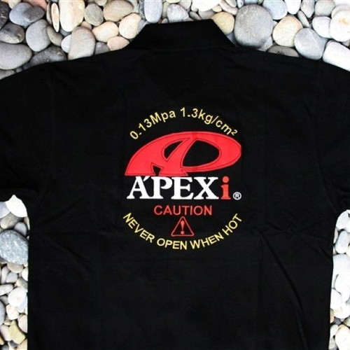 Apexi Polo T-Shirt KAP233 Turbo men's short sleeve cotton