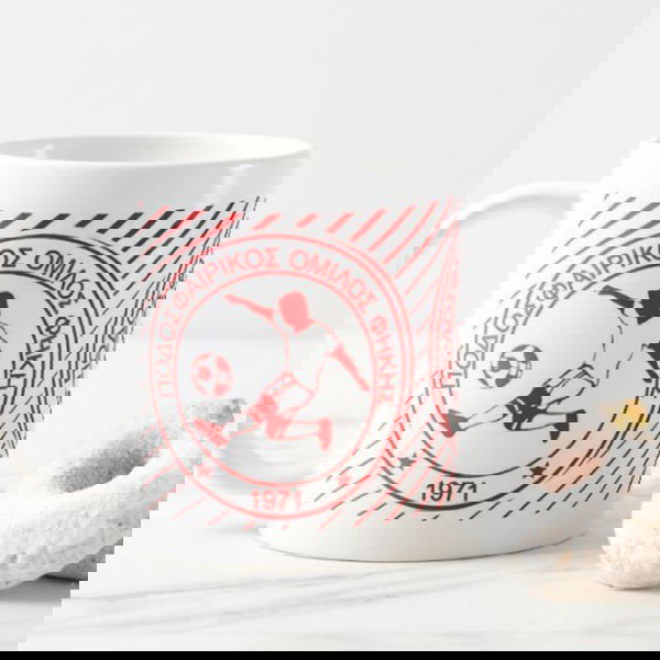  koupa - podosferikos omilos fikis - po fiki trikalon -  mug 11oz