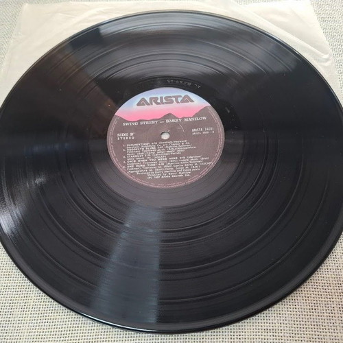 Barry Manilow Swing Street LP used, pop