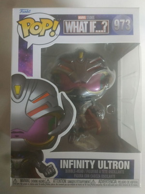 Funko Pop! Marvel What If...? Infinity Ultron #973 Bobble-Head Special Edition new