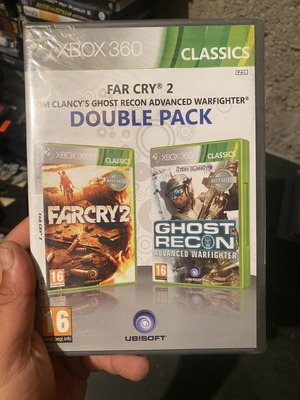 Tom Clancys Ghost Recon and Far Cry 2 Xbox 360 game double pack