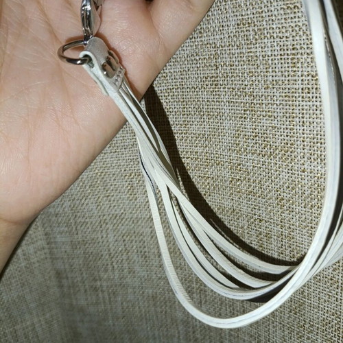Anne Klein women's watch used with white leather strap