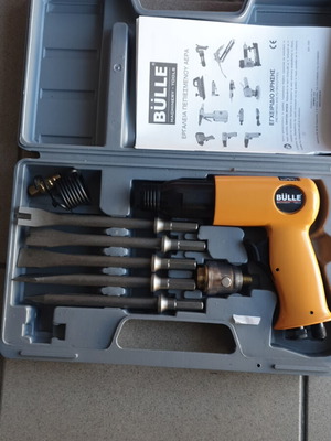 Bulle air chisel new with case