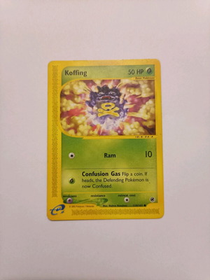 Koffing Pokemon Card Expedition Base Set 114/165 μεταχειρισμένη σε καλή κατάσταση