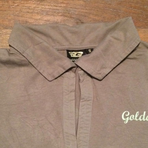 GOLDDIGGA ME ΒΑΘΥ V ΤΟΠ -ΧΑΚΙ- SIZE S