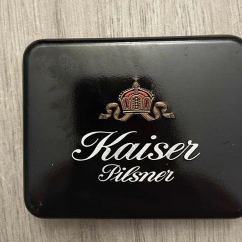 Kaiser Pilsner Playing Cards Tin like new