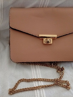 Mango crossbody bag used, pink
