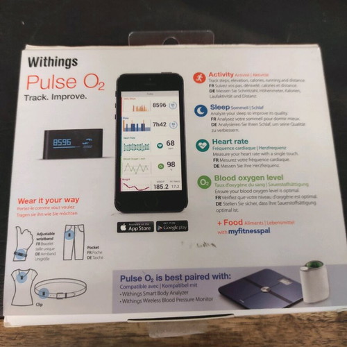 Withings Smart Activity Tracker new with touch screen