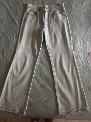Stradivarius Vintage Wide Leg Jeans size 40, like new, turquoise