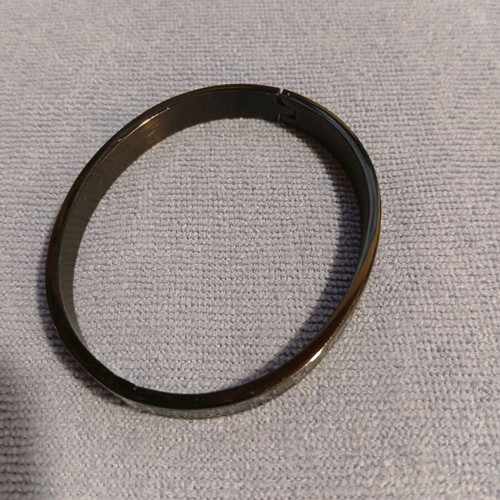 Men's stainless steel bracelet black matte new
