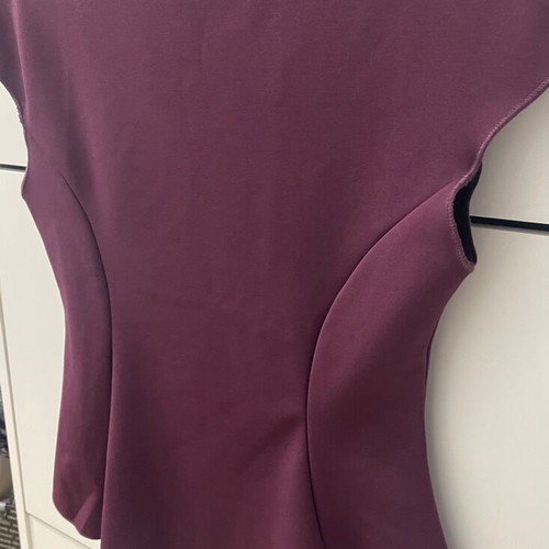 Primark Sleeveless Top Burgundy Purple Size M Like New