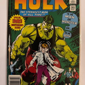 MARVEL COMICS THE INCREDIBLE HULK #393 ENGLISH 1992