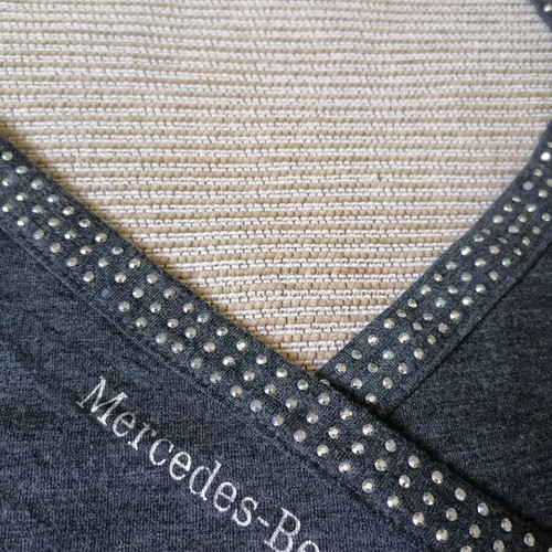 Mercedes-Benz collectible top like new, sizes L/XL, gray