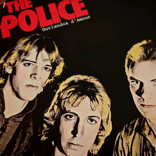 The Police Outlandos d'Amour vinyl used, good condition