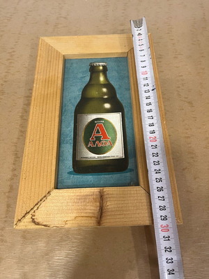 Alpha Beer Promotional Frame like new