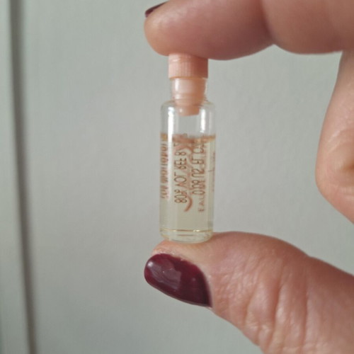 Eau de Dali collectible perfume used 1.7ml pink