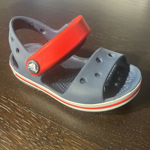 Crocs kids sandals like new, size 20-21, blue