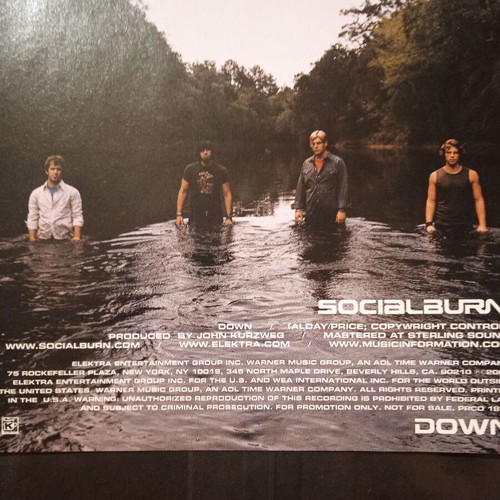 Socialburn Down single used