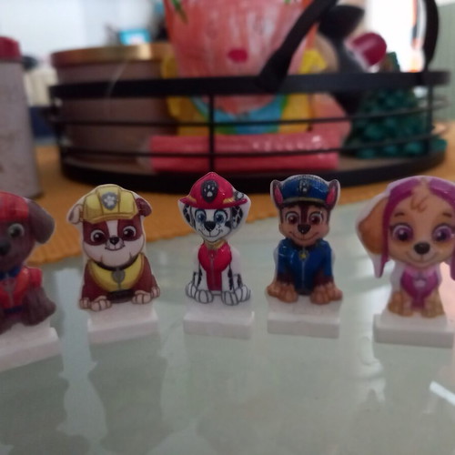 Φιγούρες Paw Patrol Kinder σετ 15 τεμ σαν καινούργιο