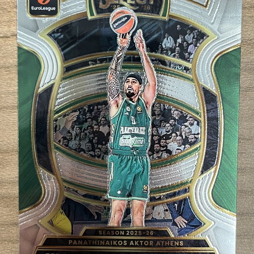 2025-26 Panini Select Euroleague Basketball Juancho Hernangomez card like new