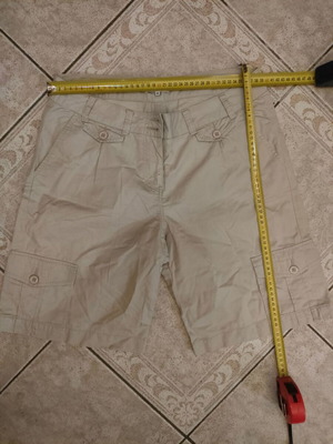 Artisti Italiani styled cargo βερμούδα μέγεθος M σαν καινούργιο, χρώμα πάγου