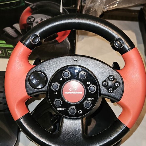 Racing wheel for PC, PS2, PS3
