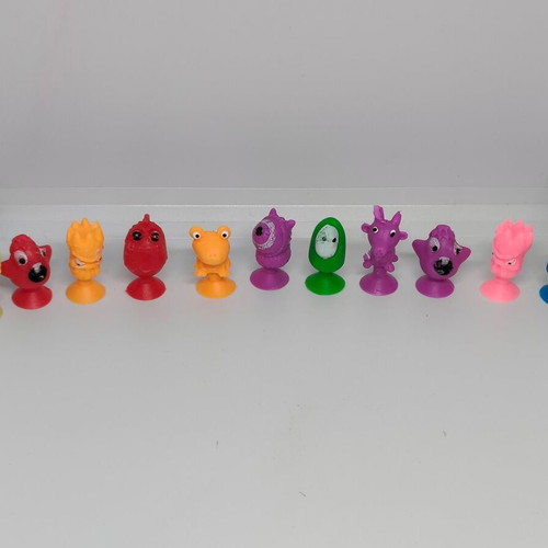 Stikeez Lidl collection like new, colorful suction figures