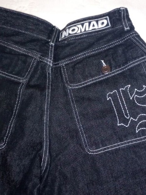 Jean Nomad Teen Bermuda Shorts New Blue Size S