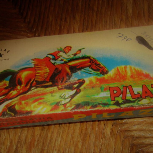 Western Pilaz Metal Toy Gun 60s like new