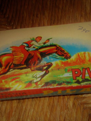 Western Pilaz Metal Toy Gun 60s like new