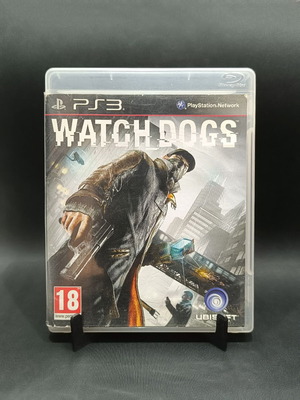 Watch Dogs PlayStation 3 game used, action adventure shooting