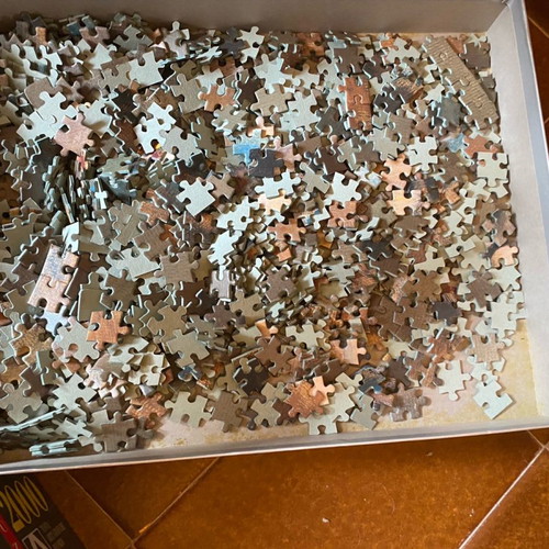 Degas puzzle 2000 pieces used with ballet scenes