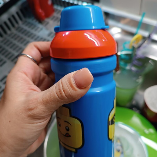 Lego Iconic Classic Water Bottle 0.39 L like new, blue